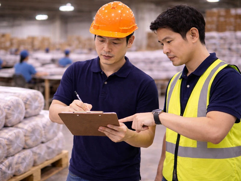 Checklist 7 bước giúp xưởng may nhập vải an toàn – đúng tiến độ